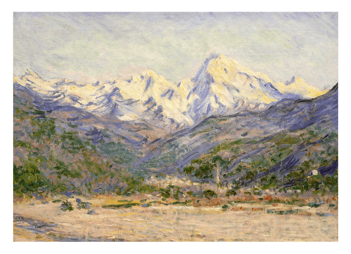 Claude Monet - Das Tal der Nervia