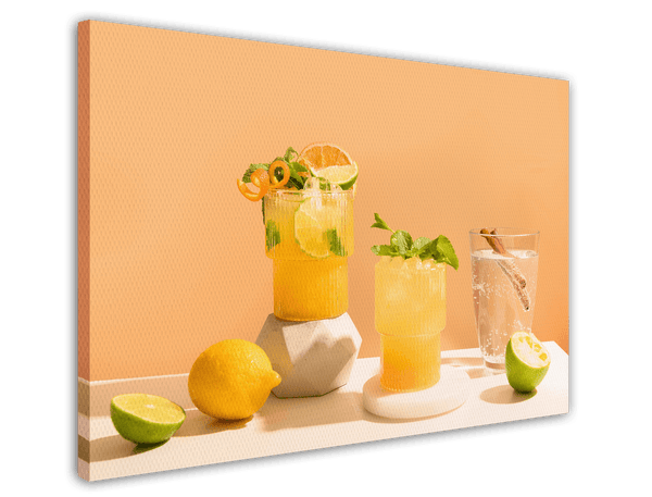 Erfrischende Limonaden mit Zitrone