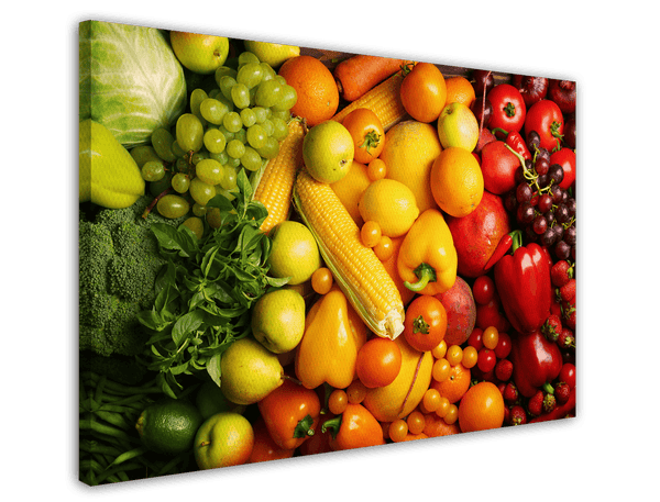 Buntes Obst und Gemüse - Essen Fotografie