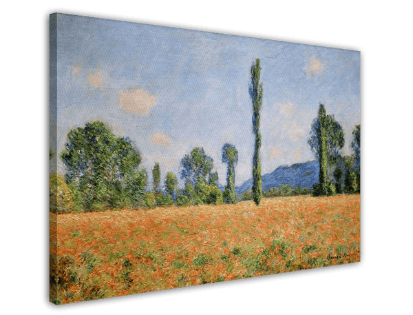 Claude Monet - Mohnfeld Giverny