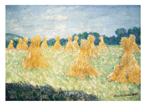 Claude Monet - Die jungen Damen von Giverny (Sonneneffekt)