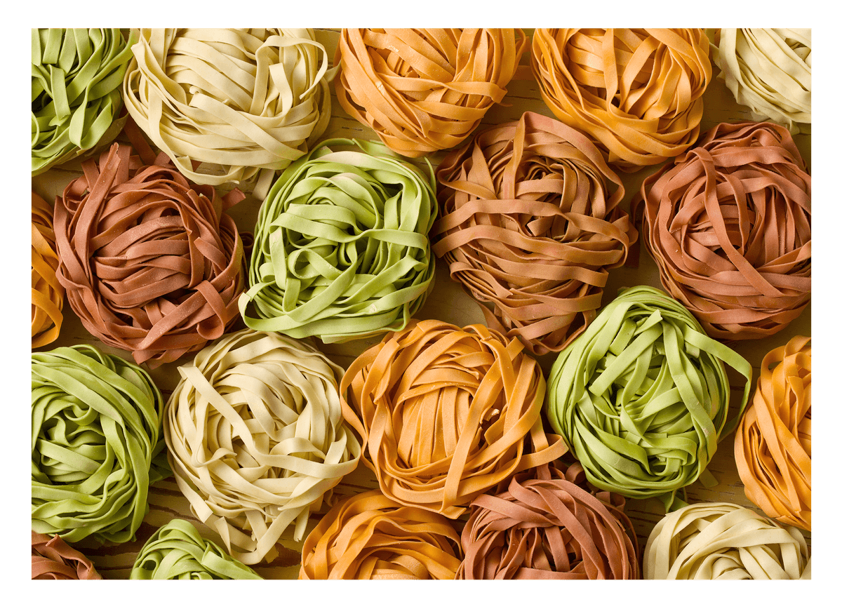 Bunte Pasta