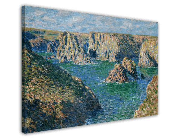 Claude Monet - Der Felsen von Guibel
