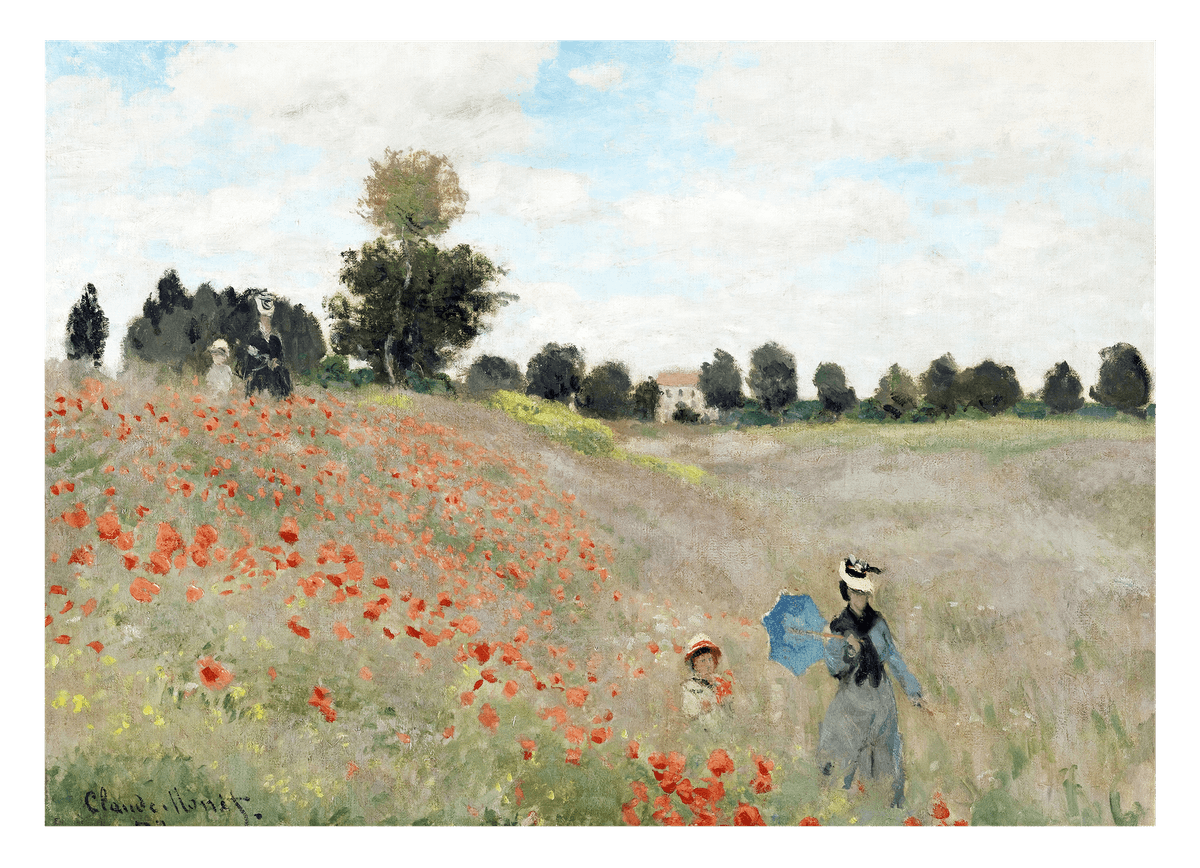 Claude Monet - Mohnfeld