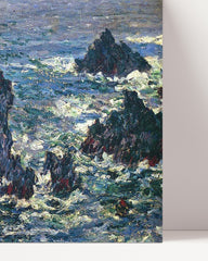 After Hover: Claude Monet - Felsen bei Belle-Ile