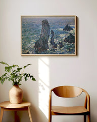 After Hover: Claude Monet - Felsen bei Belle-Ile