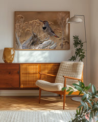 After Hover: Vogel im Sommer