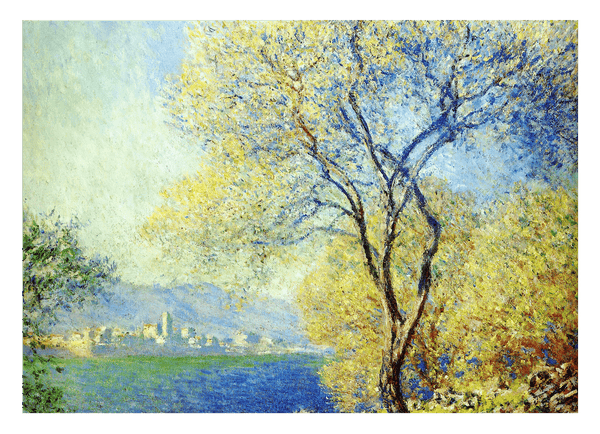 Claude Monet - Antibes, Blick vom Salis Garten