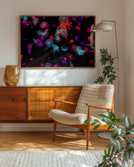 After Hover: Bunte Quallen
