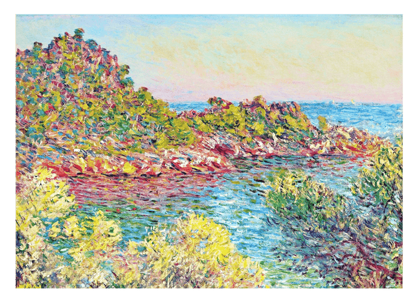 Claude Monet - Landschaft bei Montecarlo