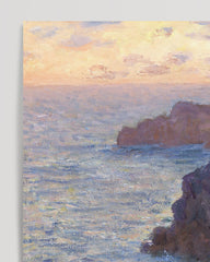 After Hover: Claude Monet - Felsen in Belle-ile, Port-Domois