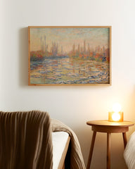 After Hover: Claude Monet - Eisgang auf der Seine