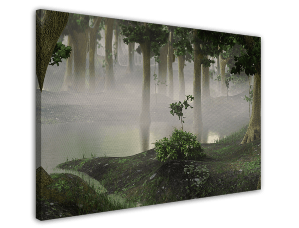 Nebel am Waldsee - Mystisches Naturschauspiel