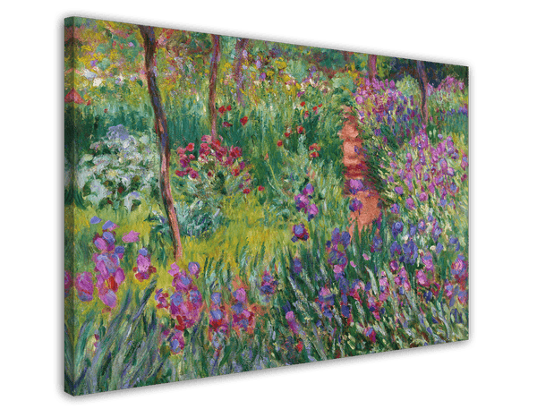 Claude Monet - Der Schwertlilien-Garten in Giverny