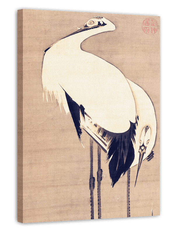 Itō Jakuchū - Zwei Kraniche