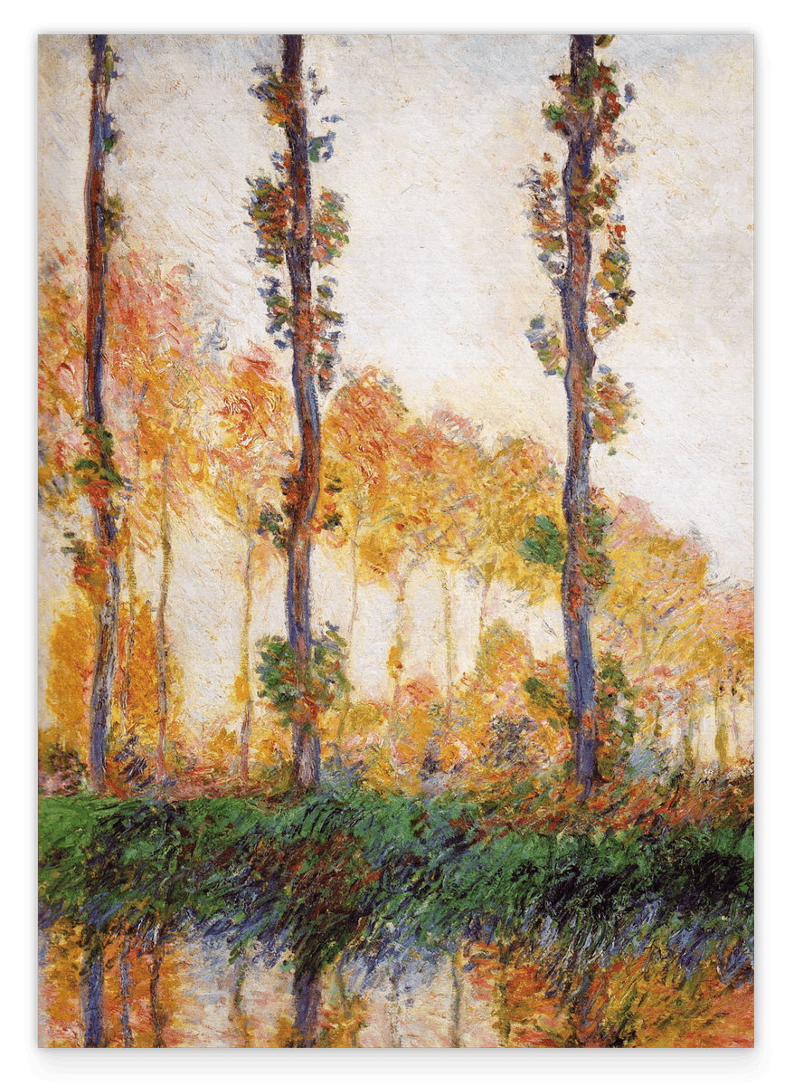 Claude Monet - Pappeln im Herbst