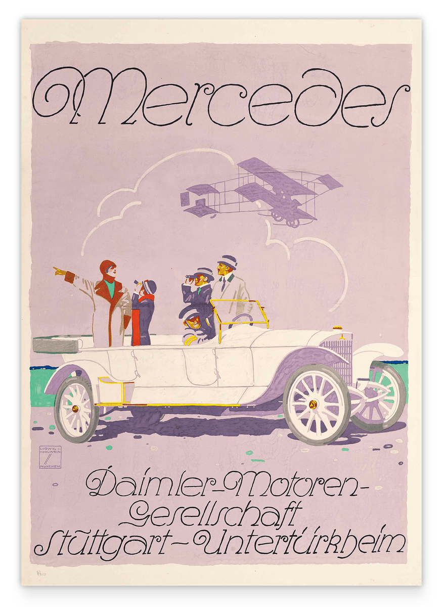 Ludwig Hohlwein - Mercedes Daimler Motoren