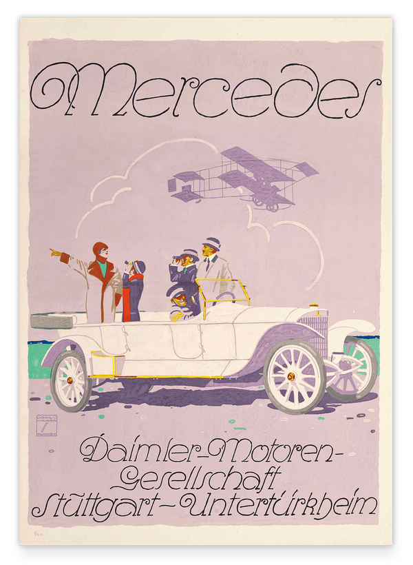 Ludwig Hohlwein - Mercedes Daimler Motoren