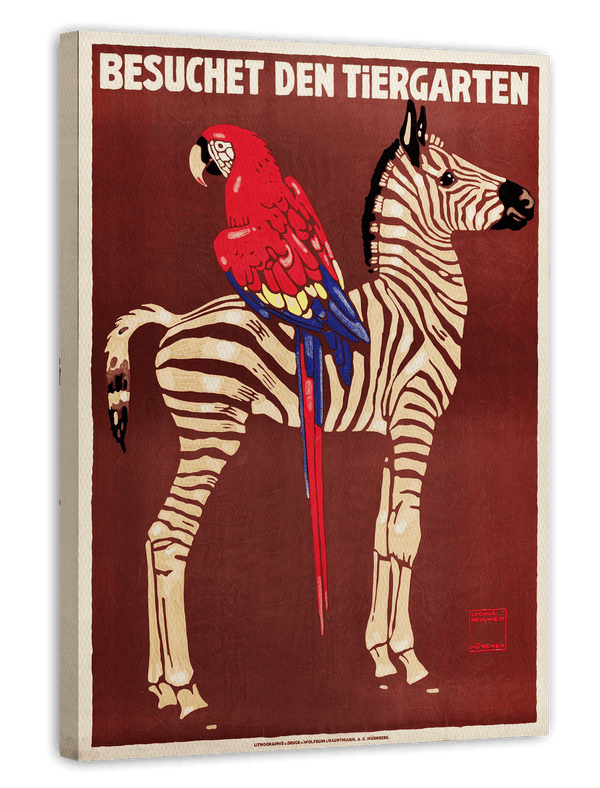 Ludwig Hohlwein - Besucht den Tiergarten