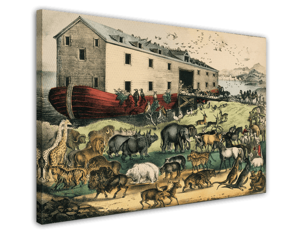 Currier and Ives - Arche Noa