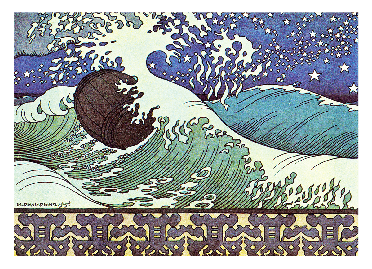 Ivan Bilibin - Die Welle