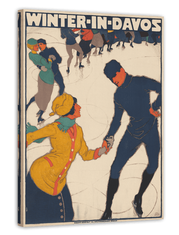 Burkhard Mangold - Winter in Davos