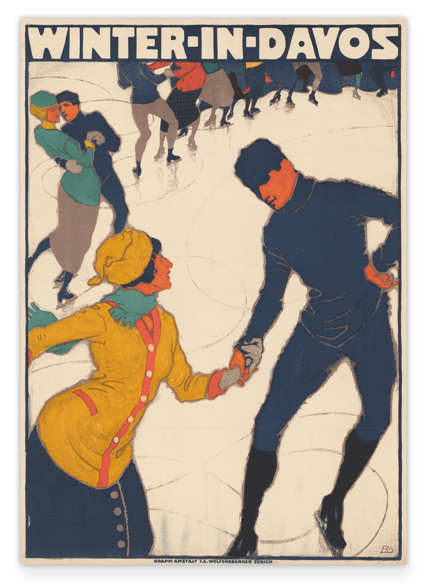 Burkhard Mangold - Winter in Davos
