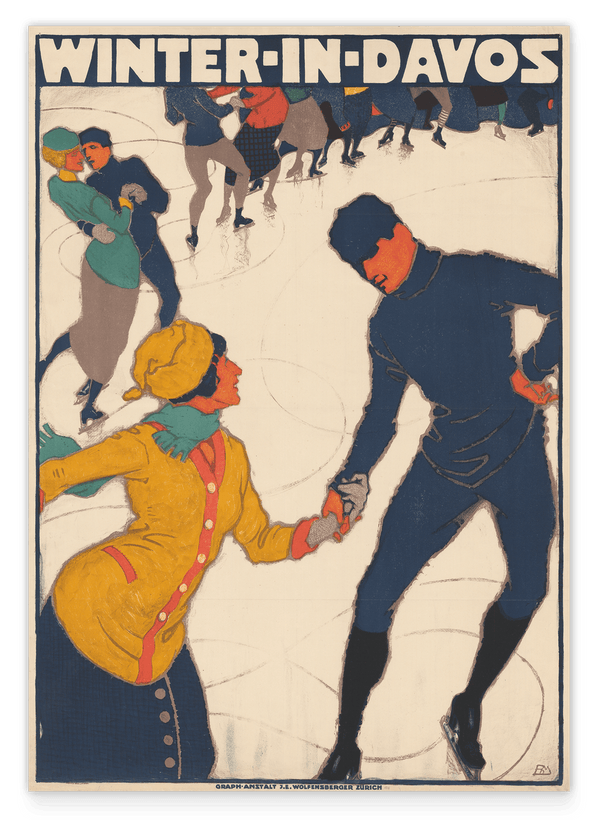 Burkhard Mangold - Winter in Davos