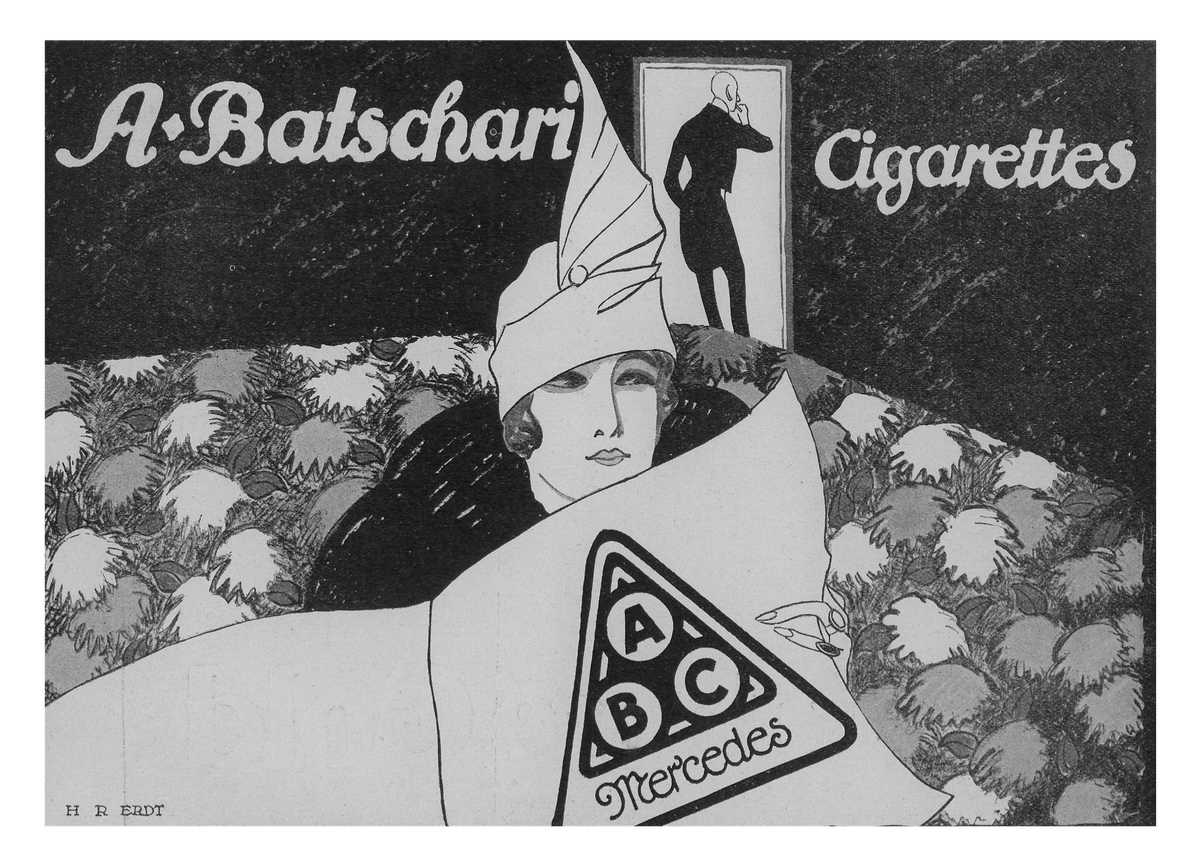 Hans Rudi Erdt - Batschari Cigarettes