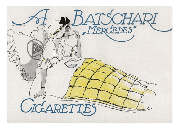 Hans Rudi Erdt - Batschari "Mercedes" Cigarettes
