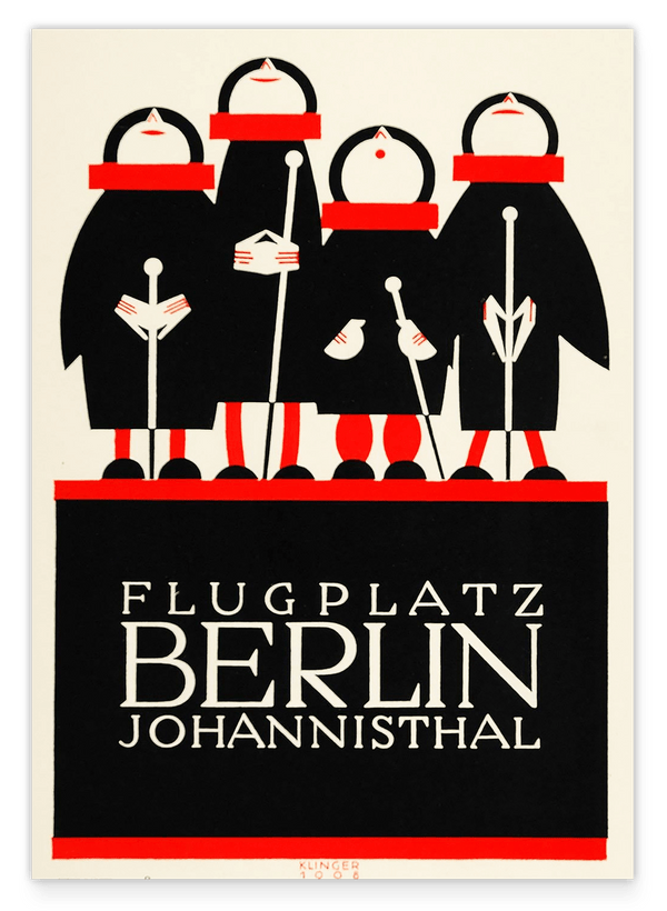 Julius Klinger - Flugplatz Berlin Johannisthal