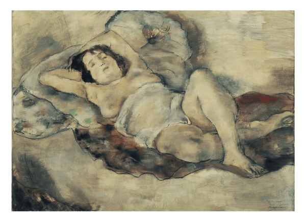 Jules Pascin - Liegender Akt