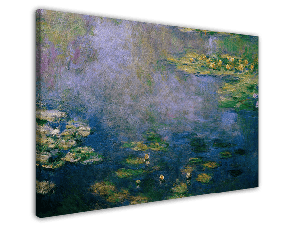 Claude Monet - Seerosen auf blau-violettem Teich