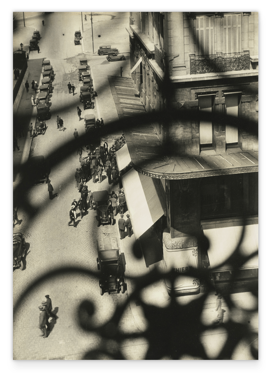 László Moholy Nagy - Schwarz-Weiß Fotografie - Stadt
