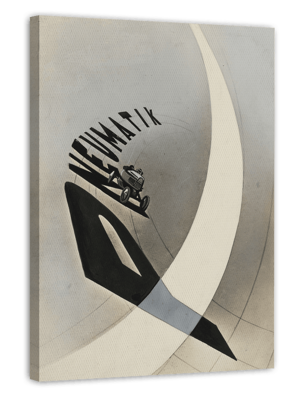 László Moholy Nagy - Pneumatik schwarz-weiß