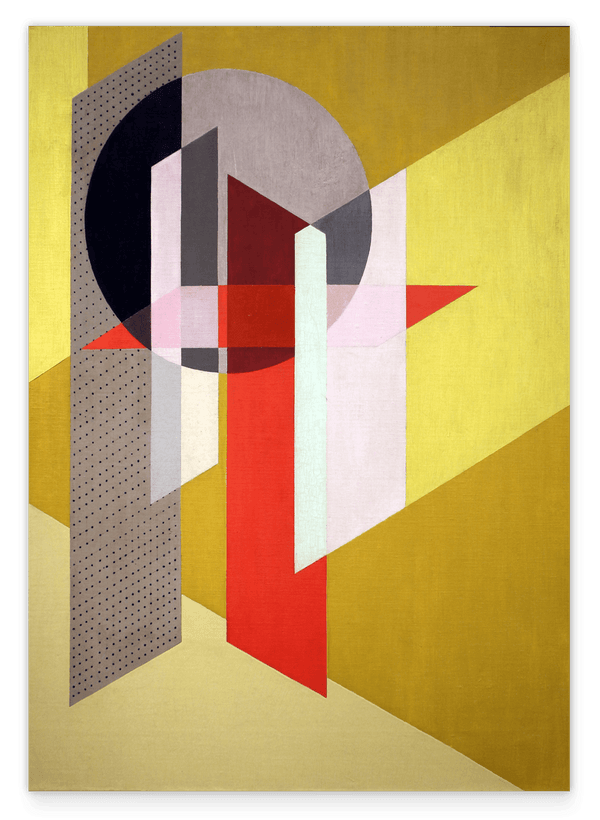 László Moholy Nagy - Abstrakte bunte Formen