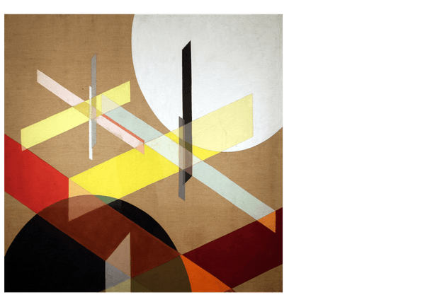 László Moholy Nagy - Abstrakte bunte Formen