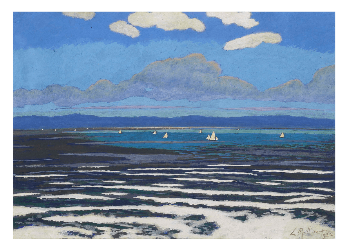 Léon Spilliaert - Segelschiffe an der Küste
