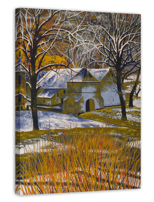 Léon Spilliaert - Villa in Winterlandschaft
