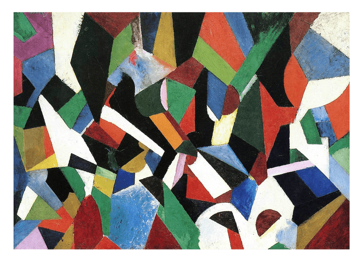 Patrick Henry Bruce - Abstrakte Szene