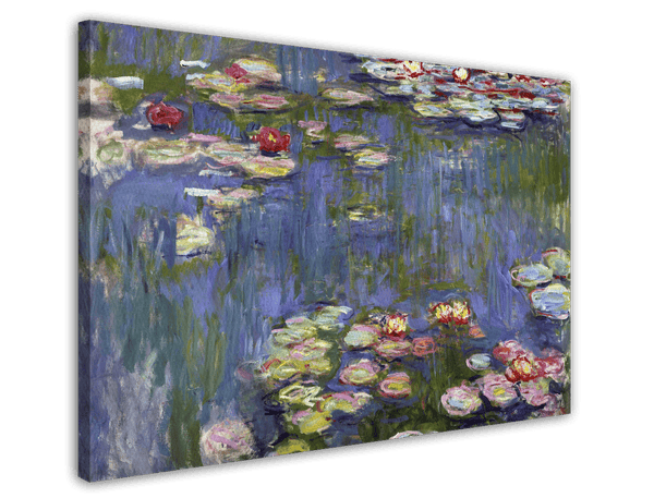 Claude Monet Seerosen Gemälde als Kunstdruck für Wohnzimmer, Schlafzimmer