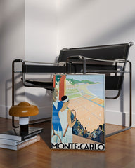 After Hover: Pierre Fix-Masseau - Art Deco Werbeplakat - Tennisspiel in Monte Carlo