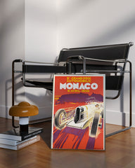 After Hover: Pierre Fix-Masseau - Art Deco Werbeplakat - Grand Prix Monaco