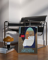 After Hover: Pierre Fix-Masseau - Art Deco Werbeplakat - Venice Simplon Orient-Express