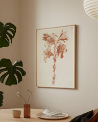 After Hover: Blumenzeichnung