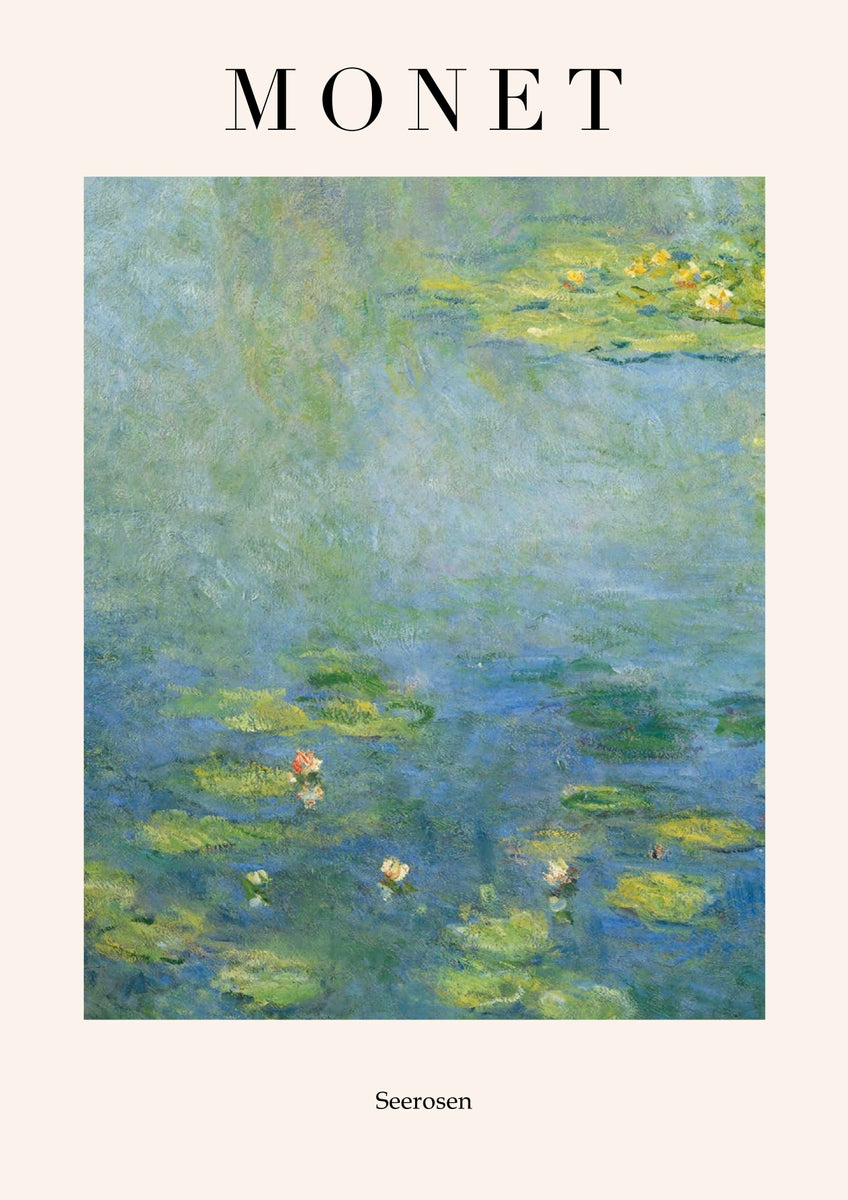 Set aus 3 Postern: "Am Wasser I"