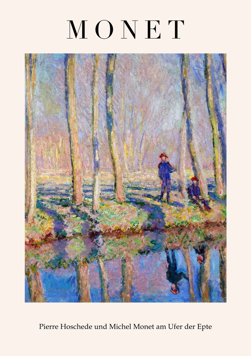 Set aus 3 Postern: "Am Wasser II"