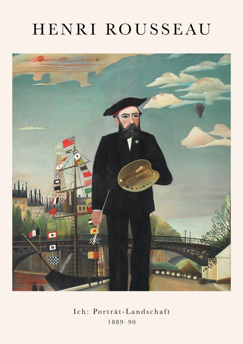 Set aus 3 Postern: Klassiker von Henri Rousseau