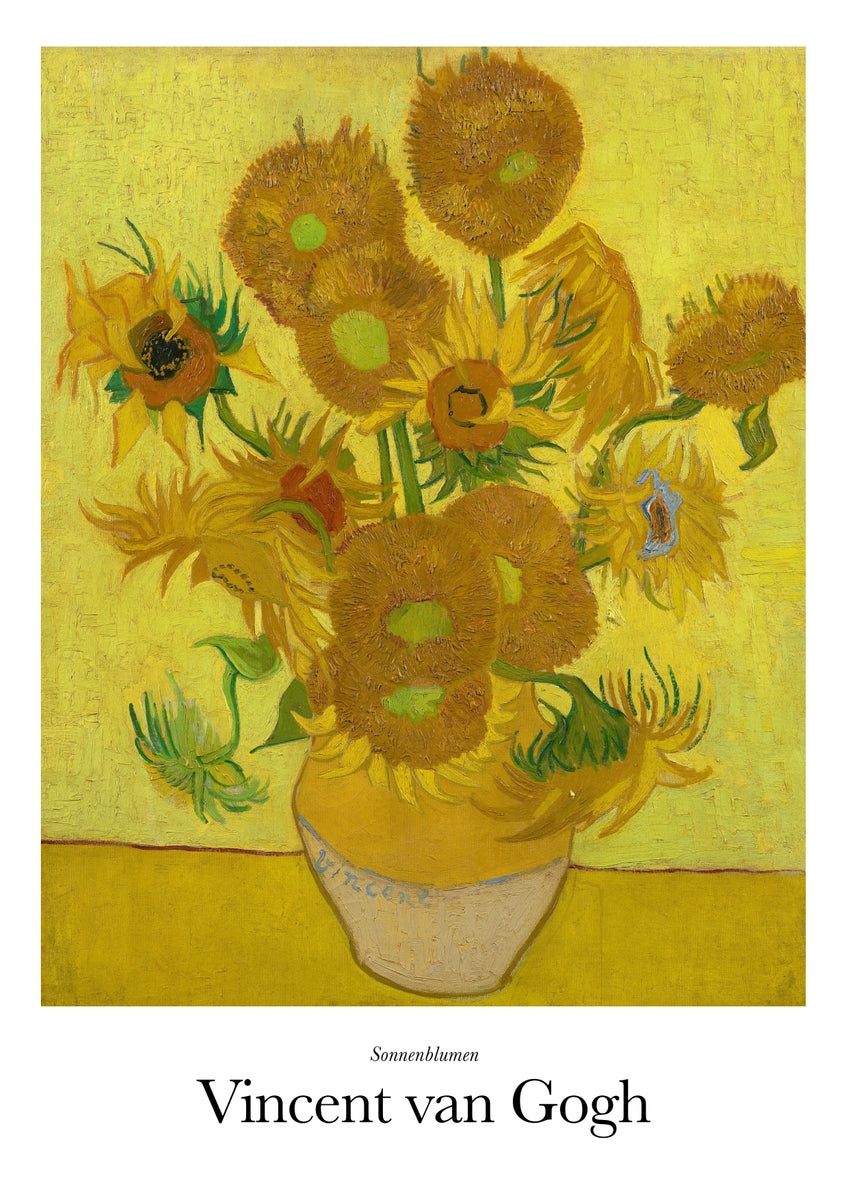 Set aus 3 Postern: Vincent van Gogh Stillleben