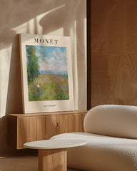 After Hover: Claude Monet - Museum-Poster Wiese mit Pappeln